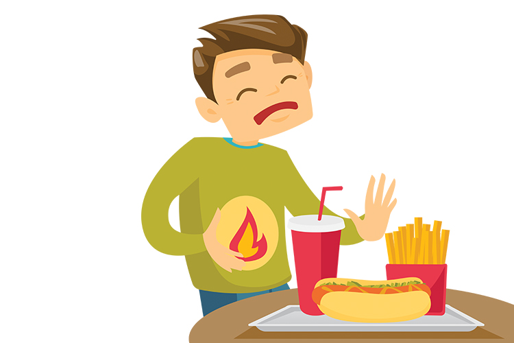 5 Foods that can cause Heartburn